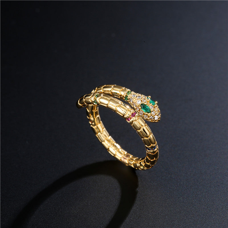 Adjustable Snake Ring