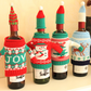 Knitted Christmas Bottle Sweater