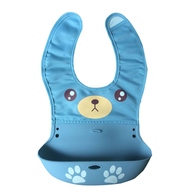 Silicone baby bib