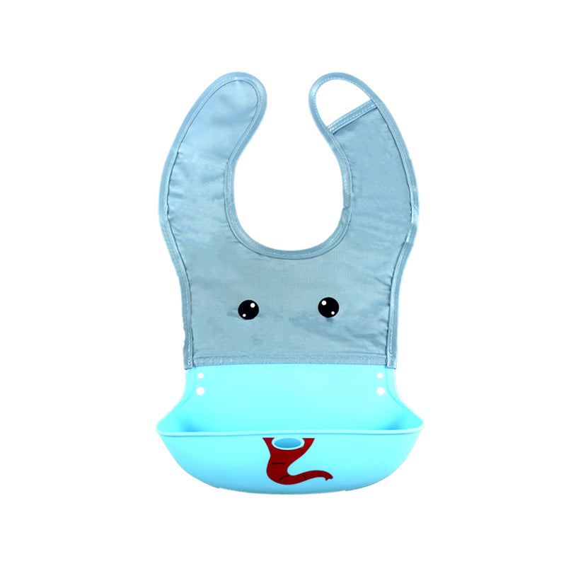 Silicone baby bib